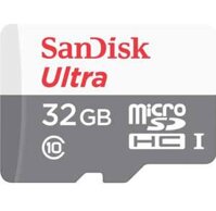 MicroSD SanDisk Ultra 32GB Class 10 ( Write 10MB/s |Read 100MB/s ) – Thẻ nhớ Camera