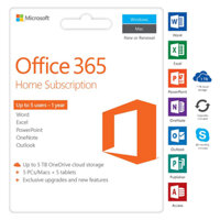 Microsoft Office 365 Home – 1 Năm