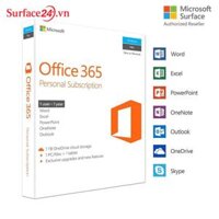 Microsoft Office 365 Personal 1 User 1 Năm