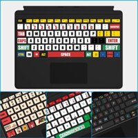 Microsoft Surface Book Laptop Go1 / 2 / 3 Pro4 / 6 / 7 / 8 / 9 / X Miếng Dán Bàn Phím Laptop