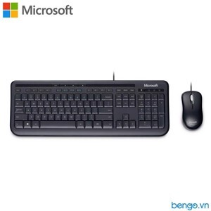 Bộ bàn phím và chuột có dây Microsoft Wired Desktop 600