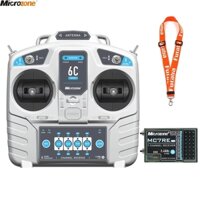 Microzone MC6C 6C-Mini V2 2.4G 6CH Bộ Điều Khiển Bộ Phát MC7RB Hệ Thống Vô Tuyến Cho RC Cố Định Cánh / Ô Tô / Thuyền Máy Bay Đồ Chơi