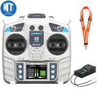Microzone MC8B MINI 2.4g 8ch RC Bộ phát w / MC8RE-V2 Hệ thống vô tuyến thu cho máy bay RC Máy bay trực thăng cánh cố định Uav Thuyền ô tô