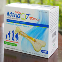 Midu MenaQ7 180mcg - Phát triển chiều cao và chuyển hóa canxi hiệu quả mọi lứa tuổi