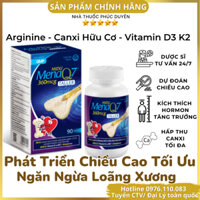 Midu MenaQ7 360mcg - Hỗ Trợ Phát Triển Chiều Cao cho Trẻ Tiền Dậy Thì với Canxi Sữa và Vitamin K2 Hàm lượng c