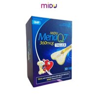 Midu MenaQ7 360mcg - Hỗ trợ chắc khỏe xương và phát triển chiều cao cho trẻ dậy thì