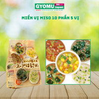 Miến ăn liền Hikari Miso 10 phần 5 vị nhật bản - Gyomu