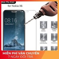 Miến dán Kính cường lực Nokia X6 2018 HBO độ cứng 9H (Chống bể, chống xước, chịu lực)