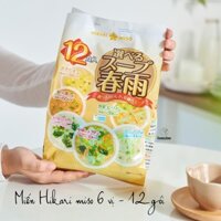 MIẾN HIKARI MISO 12 GÓI 6 VỊ JP