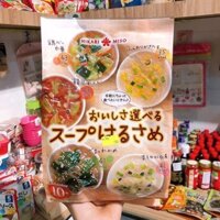 MIẾN NGŨ VỊ HIKARI MISO NHẬT CHO BÉ (10 gói -5 vị)
