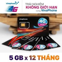 MIỄN PHÍ 1 NĂM - Sim 4G Vina Trọn Gói 1 Năm D500 Tặng 5GB Tốc Độ Cao Vào Mạng Thả Ga Mỗi Tháng