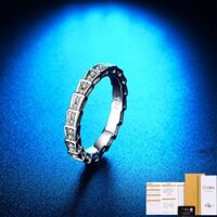 [Miễn Phí Chứng Nhận] Nhẫn Bạc 925 Mạ Vàng Hồng Hình Rắn Mới