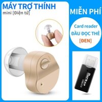 【Miễn phí Đầu đọc thẻ】Máy trợ thính Axon K80 nhét tai