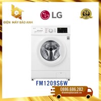 [Miễn phí giao lắp HN 20Km] FM1209S6W Máy giặt LG 9kg lồng ngang cửa trước màu trắng, bảo hành chính hãng 24 tháng