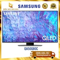 [Miễn phí giao lắp HN] Tivi Samsung 50 inch QA50Q80C OLED 4K, Model 2023, Bảo hành chính hãng 24 tháng tại nhà