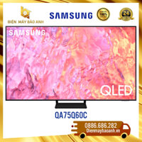 [Miễn phí giao lắp HN] Tivi Samsung 75 inch QA75Q60C 75Q60C QLED 4K 2023, Bảo hành chính hãng 24 tháng