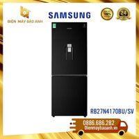 [Miễn phí giao lắp HN] Tủ Lạnh Samsung Inverter RB27N4170BU/SV 276 lít – Bảo hành 24 tháng tại nhà