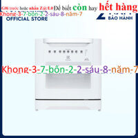 Miễn phí giao lắp toàn quốc - Máy rửa chén bát 8 bộ Electrolux ESF6010BW l