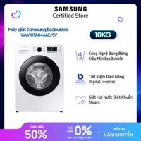 [Miễn phí giao + lắp][Voucher Upto 1triệu][Trả góp 0%] Máy giặt Samsung Ecobubble 10kg (WW10TA046AE) | Làm sạch sâu  bảo vệ quần áo | Diệt khẩu ngăn ngừa dị ứng | Tự vệ sinh lồng giặt | Hàng chính hãng