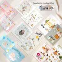 Miễn phí in | 𝟏𝟎𝟎 tấm thiệp mời thôi nôi, đầy năm , sinh nhật tròn 1 tuổi của bé yêu