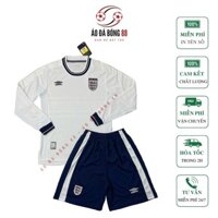 [Miễn phí in tên, số] Bộ quần áo đá bóng ĐTQG Anh - Dài Tay - UMBRO - FEX Thái Cao Cấp
