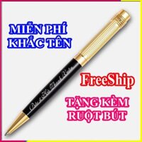Miễn phí khắc tên & Vận Chuyển Tặng Kèm Hộp & Ruột Mực, , Bút ký doanh nhân thép nguyên khối CEO 036