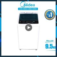 Miễn phí lắp đặt - Máy giặt lồng đứng 9.5kg Midea MAS9501(WB)