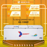 MIỄN PHÍ LẮP ĐẶT [TẤN TÀI LĐ 0Đ] VH-1199HY Tủ đông SANAKY VH-1199HY 900L - 1 NGĂN 3 CÁNH - MIỄN PHÍ GIAO HCM