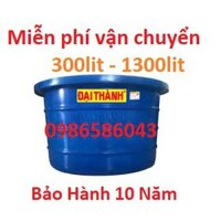 {Miễn Phí Ship} Bơ nhựa Đại Thành, thùng nước, bể nuôi cá - hàng chính hãng