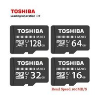 🔥Miễn Phí Vận Chuyển + COD🔥Kioxia Toshiba MicroSD UHS-I U1 100 MB/giây Class10 MicroSDHC/XC M203/M401 PRO/M501 4K (16GB/32GB/64GB/128GB)