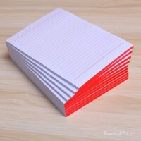 Miễn phí vận chuyển 10 tờ giấy bố cục lưới, giấy viết tay một dòng và hai dòng, sách thảo dược, sách thực hành thư pháp, giấy viết thư dày, sổ ghi nhớ, giấy tiêu đề