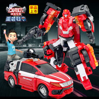 [Miễn phí vận chuyển] Bán buôn Kabo Car God, xe hạng nặng Return Fire King, robot biến hình King Kong, đồ chơi cho bé trai Gaka Kabo