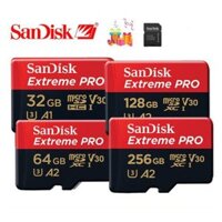 ♥Miễn Phí Vận Chuyển + COD♥Thẻ Nhớ SD Sandisk U3 Micro Class 10 Micro SD Thẻ Nhớ MicroSD TF / SD 1GB 2 GB 4 GB 8GB 16GB 32 GB 64 GB 128GB A2 90 MB/giây Micro SD SD525X