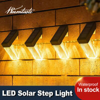 [Miễn Phí Vận Chuyển] Đèn LED Năng Lượng Mặt Trời Tự Động Chống Nước Ấm Áp Trang Trí Cầu Thang Sân Vườn