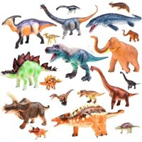 Miễn phí vận chuyển, đồ chơi khủng long cực lớn, đồ chơi khủng long Tyrannosaurus Mosasaurus bằng cao su mềm, mô hình khủng long bền, đồ chơi trẻ em