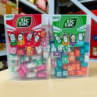 Miễn phí vận chuyển kẹo cao su mini xylitol hương vị các loại Tictac Mint Orange Passion Fruit
