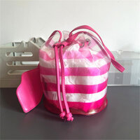 Miễn Phí Vận Chuyển Lancome Trong Suốt Jelly Túi Đựng Mỹ Phẩm PVC Mềm Jelly Keo Chống Thấm Nước Túi Vệ Sinh Có Thể Là Túi Bảo Quản Vai