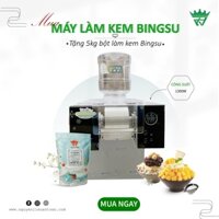 [Miễn phí vận chuyển] Máy Làm Kem Tuyết Bingsu 2.0 Màn Hình Cảm Ứng, Có Chức Năng Vệ Sinh Tự Động