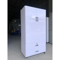 [MIỄN SHIP 0Đ] tủ   áo 2 cánh nhựa Đài Loan nhỏ gọn -tiện lợi giá tận xưởng không qua trung gian