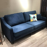 [Miễn ship Hà Nội] Ghế sofa nỉ H20V2 đệm lò xo êm ái đàn hồi cao cấp sofa phòng khách thích hợp căn hộ chung cư