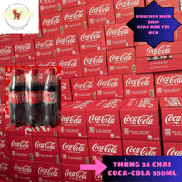 [MIỄN SHIP] THÙNG 24 CHAI COCA COLA 300ML/FANTA  DATE XA