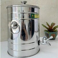 (Miễn ship toàn Hà Nội)Bình đựng nước inox,10,15,20,25 lít có vòi SUS 304 ,Bình nước inox có vòi inox 304, CHÍNH HÃNG