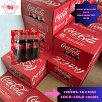 [MIỄN SHIP]💐THÙNG 24 CHAI COCA COLA 300ML DATE XA[BAO BÌ THAY ĐỔI TÙY ĐỢT NHẬP HÀNG]