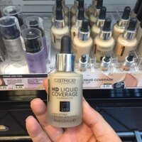 【miễn thuế nhập khẩu】 Kem nền Catrice HD Liquid Coverage Last Upto 24h 30ml 43