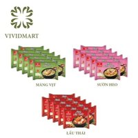 [Miến Vifon] [Set 10 gói] MIẾN VIFON 3 VỊ: MIẾN LẨU THÁI, MIẾN SƯỜN HEO, MIẾN MĂNG VỊT - GÓI 60gr - VIFON