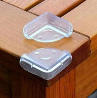 Miếng Bịt Góc Bàn, Bọc Cạnh Bàn Silicon Tránh Va Đập - An Toàn Cho Bé Và Người Già - Miếng Vuông