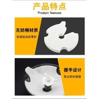 Miếng bông thấm dầu cho máy hút mùi, miếng dán chống dầu dày cho nhà bếp, miếng thu gom dầu tròn vuông dùng một lần