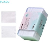 Miếng bông trang điểm FUJIOU, Dụng cụ tẩy trang làm sạch mặt Giấy tẩy trang bằng vải Cotton, Dụng cụ trang điểm hai mặt mềm mại Miếng lót làm sạch mặt không dệt dành cho nữ