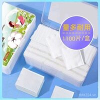 Miếng bông trang điểm, khăn bông tẩy trang, khăn ướt cotton nguyên chất, khăn làm sạch đặc biệt, hộp mỹ phẩm, làm sạch mặt hai mặt