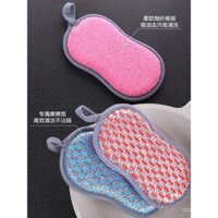 Miếng bọt biển rửa chén, bàn chải chống dính dầu, miếng bọt biển ma thuật hai mặt, miếng bọt biển thép